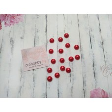 Полужемчуг 8 мм, цвет красный №122, 5 г